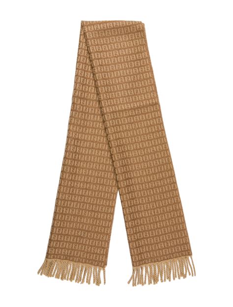 fendi men's scarf|fendi zucchino scarf.